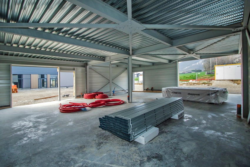 Suivi de chantier village d'entreprises Sillingy (du 20 février au 5 mars 2017)